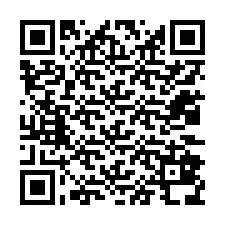 Código QR para número de teléfono +12032838887