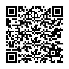 Codice QR per il numero di telefono +12032839587