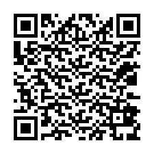 QR kód a telefonszámhoz +12032839859