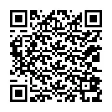 QR-koodi puhelinnumerolle +12032839871