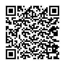 電話番号のQRコード +12032839892