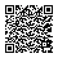 QR-code voor telefoonnummer +12032839898