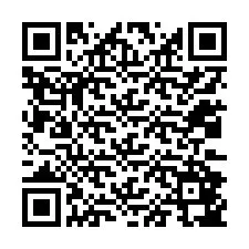 QR-koodi puhelinnumerolle +12032847653