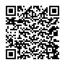 QR-koodi puhelinnumerolle +12032847655