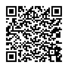 Codice QR per il numero di telefono +12032848810