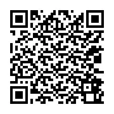 QR-koodi puhelinnumerolle +12032860974