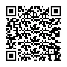 QR код за телефонен номер +12032864632