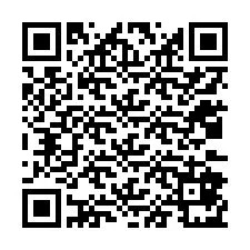 QR kód a telefonszámhoz +12032871812