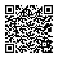 Kode QR untuk nomor Telepon +12032871831