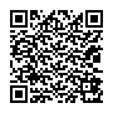 Kode QR untuk nomor Telepon +12032871835