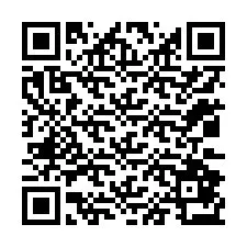 QR код за телефонен номер +12032873751