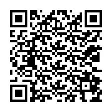 QR код за телефонен номер +12032874529