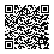 QR kód a telefonszámhoz +12032874534