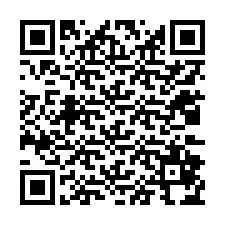 QR код за телефонен номер +12032874542