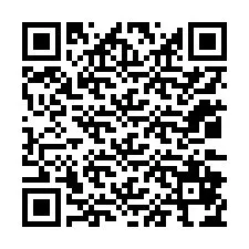 Codice QR per il numero di telefono +12032874545