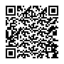 QR-Code für Telefonnummer +12032884961