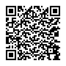 Código QR para número de teléfono +12032884964