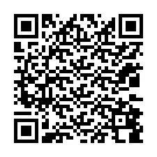 Código QR para número de telefone +12032888105