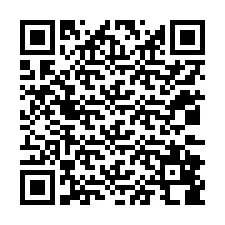 QR-Code für Telefonnummer +12032888510