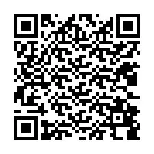 Código QR para número de teléfono +12032888522