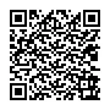 Codice QR per il numero di telefono +12032963822