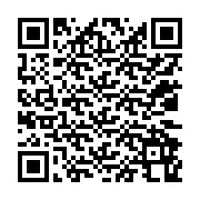 Código QR para número de teléfono +12032968688