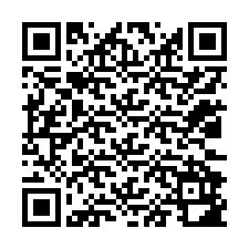 Codice QR per il numero di telefono +12032982629