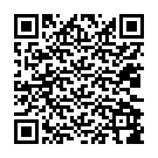 QR-koodi puhelinnumerolle +12032986323