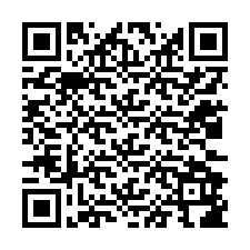 Código QR para número de telefone +12032986326