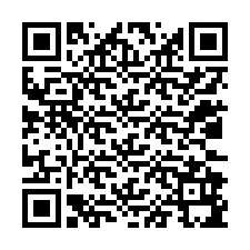 Código QR para número de teléfono +12032995128