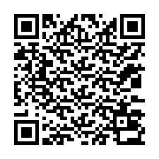 QR-code voor telefoonnummer +12033032541