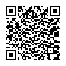 QR-Code für Telefonnummer +12033034325