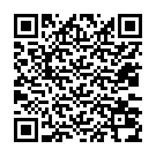 QR-koodi puhelinnumerolle +12033034707