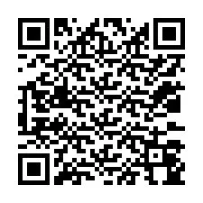 Código QR para número de teléfono +12033044009