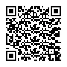 QR-koodi puhelinnumerolle +12033049639