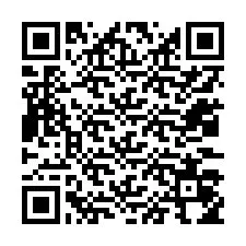 QR-code voor telefoonnummer +12033054587