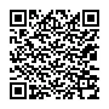 QR-koodi puhelinnumerolle +12033134355