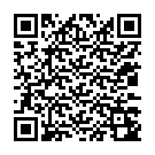 QR код за телефонен номер +12033242444