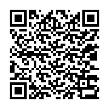 QR kód a telefonszámhoz +12033333878