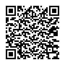 QR код за телефонен номер +12033334683