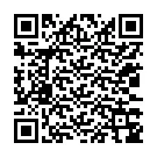 QR Code pour le numéro de téléphone +12033346434