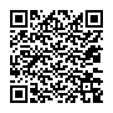 QR-koodi puhelinnumerolle +12033349707