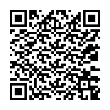 QR-koodi puhelinnumerolle +12033349708