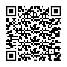 QR код за телефонен номер +12033356042