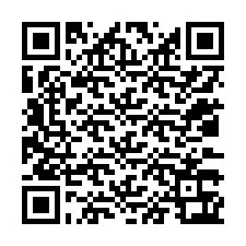 QR-code voor telefoonnummer +12033363948