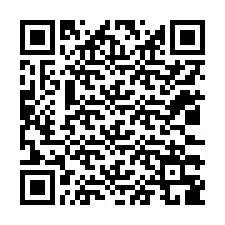 QR kód a telefonszámhoz +12033389621