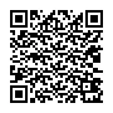 Kod QR dla numeru telefonu +12033421232