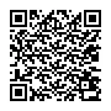 Código QR para número de teléfono +12033432786