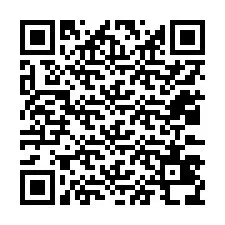 Kode QR untuk nomor Telepon +12033438557