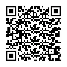 QR Code pour le numéro de téléphone +12033439174